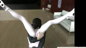 Bondage and Hard Fucking in 3D Anime Porn