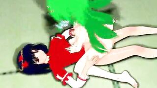 Gay Hentai 3D Ride with Multiple Shemales in Gangbang