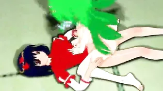 Gay Hentai 3D Ride with Multiple Shemales in Gangbang