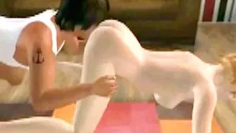 Shemale's Cock Sucking Orgy in 3D Porn Shemale's Cock Sucking Orgy in 3D Porn