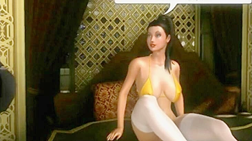 Ghetto Shemale and Busty Girl in 3D Porn Comic