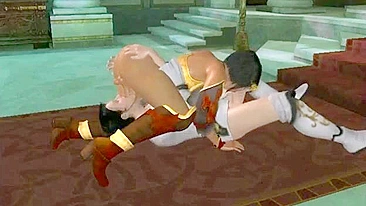 Ghetto Shemale Princess Rides Dicks in 3D Anime Porn