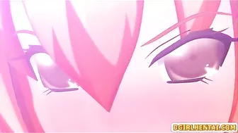 3D Animated Shemale Cutie Sucks Cock in Caught Moment