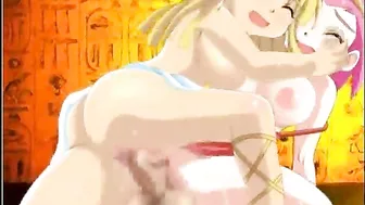 3D Anime Ghetto Princess Gets Hot Fucked by Shemale Hentai