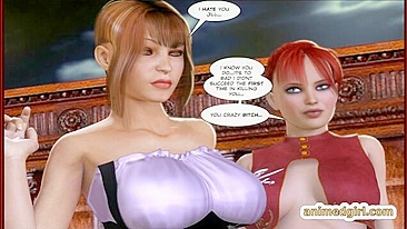 Shemale Threesome Poking in 3D Comics - Explore Our Best Picks!