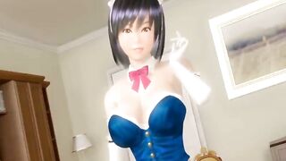 Shemale Masturbates and Gets Jerked Off in Hentai Anime Fuck Fun