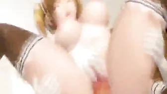 Shemale Masturbates and Gets Jerked Off in Hentai Anime Fuck Fun