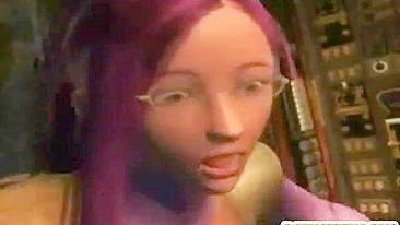 Shemale Angel Fucks Shemale in 3D Anime Porn