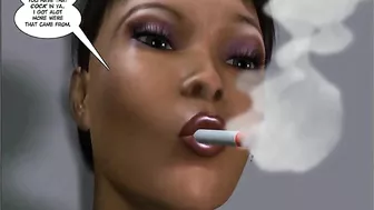 Shemale Standing Fucked in 3D Porn