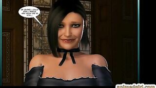 Shemale Footjob Fucked in 3D Anime Porn