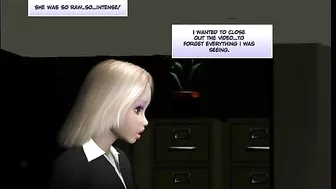 Big-Boobed Office Girl in 3D Comic Porn