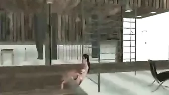 Shemale Self Masturbation in 3D Animation