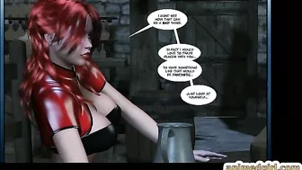 Shemale Fucks in Forest with Chains and 3D Porn Shemale Fucks in Forest with Chains and 3D Porn