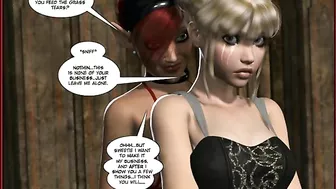 Giant Boobs Fucked from Behind by Shemale in 3D Animation