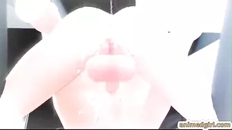 Two Shemale Porn Comic - Animated Cumming Scene