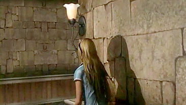 3D Porn Queen Hotly Sucks Anime King's Cock