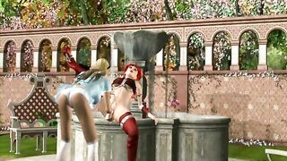 King and Queen's Hot Fucking in Castle - 3D Hentai Porn