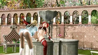King and Queen's Hot Fucking in Castle - 3D Hentai Porn