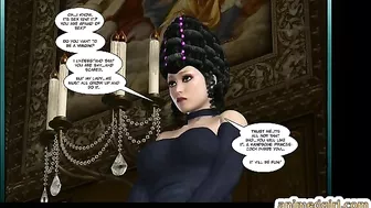 Busty Shemale Sucks Bigcock and Swallows Cum in 3D Hentai