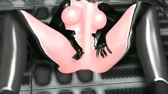 Hentai Shemale Fucks Massive Boobs in Hot Anime Act