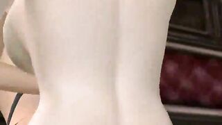 Busty Shemale Fucks and Jerks Off in Hentai Anime