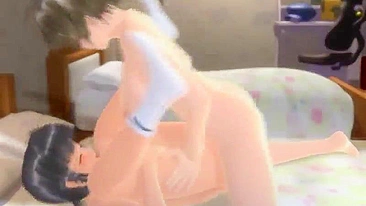 Shemale Hardcore Fucked Bareback in Hentai Anime