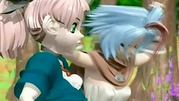 Outdoor Shemale Sucking 3D Anime Porn