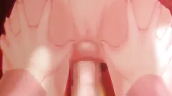 Shemale Hentai Fucks Big Boobs in 3D Porn