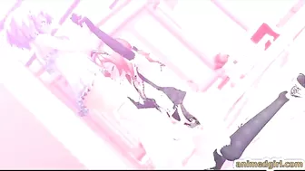 Hardcore Shemale Handjob and Blowjob with Stiff Cock in 3D Hentai