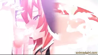 Hardcore Shemale Handjob and Blowjob with Stiff Cock in 3D Hentai