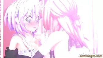 Hardcore Shemale Handjob and Blowjob with Stiff Cock in 3D Hentai