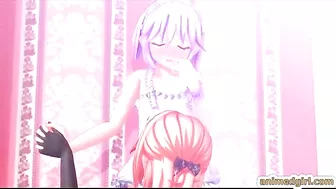 Hardcore Shemale Handjob and Blowjob with Stiff Cock in 3D Hentai