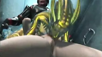 3d Animation - Girl Threesome Fucked