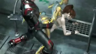 3d Animation - Girl Threesome Fucked