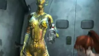 3d Animation - Girl Threesome Fucked