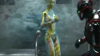 3d Animation - Girl Threesome Fucked