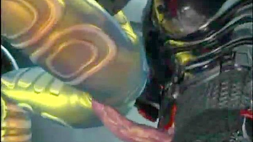 3d Animation - Girl Threesome Fucked