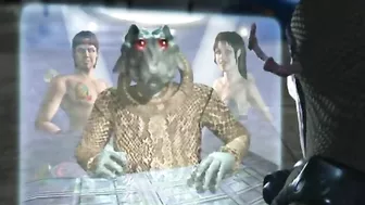 Alien Monsters Experiment on Abducted Human MILF in 3D Porn