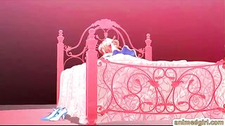 Shemale Masturbates in 3D Hentai
