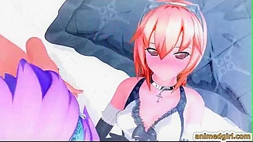Two Shemale Hentai Sixty-Nine Style Sucking Each Other's Cock in 3D Porn