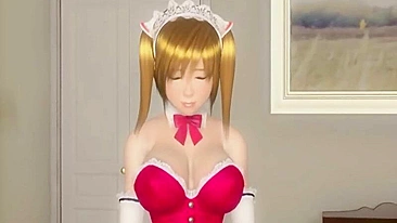 Hentai Shemale Masturbates Bareback in Anime Toon