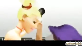 Ghetto Strapon Fuck - 3D Animated Porn