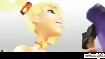 Ghetto Strapon Fuck - 3D Animated Porn