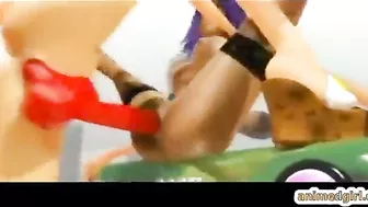 Ghetto Strapon Fuck - 3D Animated Porn
