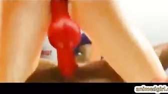 Ghetto Strapon Fuck - 3D Animated Porn