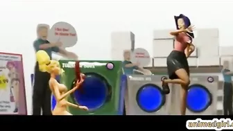 Ghetto Strapon Fuck - 3D Animated Porn