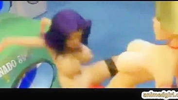 Ghetto Strapon Fuck - 3D Animated Porn