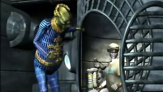 Mouth-Fucking in the Ring - 3D Anime Porn