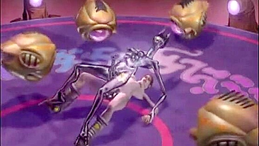 Mouth-Fucking in the Ring - 3D Anime Porn