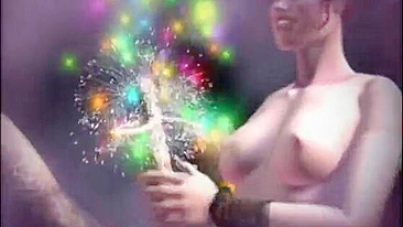 Mouth-Fucking in the Ring - 3D Anime Porn